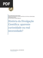 43680164 Historia Da Divulgacao Cientifica