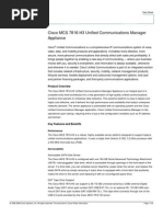 Cisco MCS 7816-H3 Unified Communications Manager Appliance
