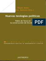 Mate Reyes Ed Nuevas Teologias Politicas PDF