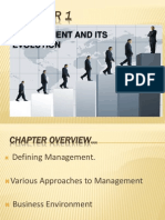 CH 1 Management & Its Evolution