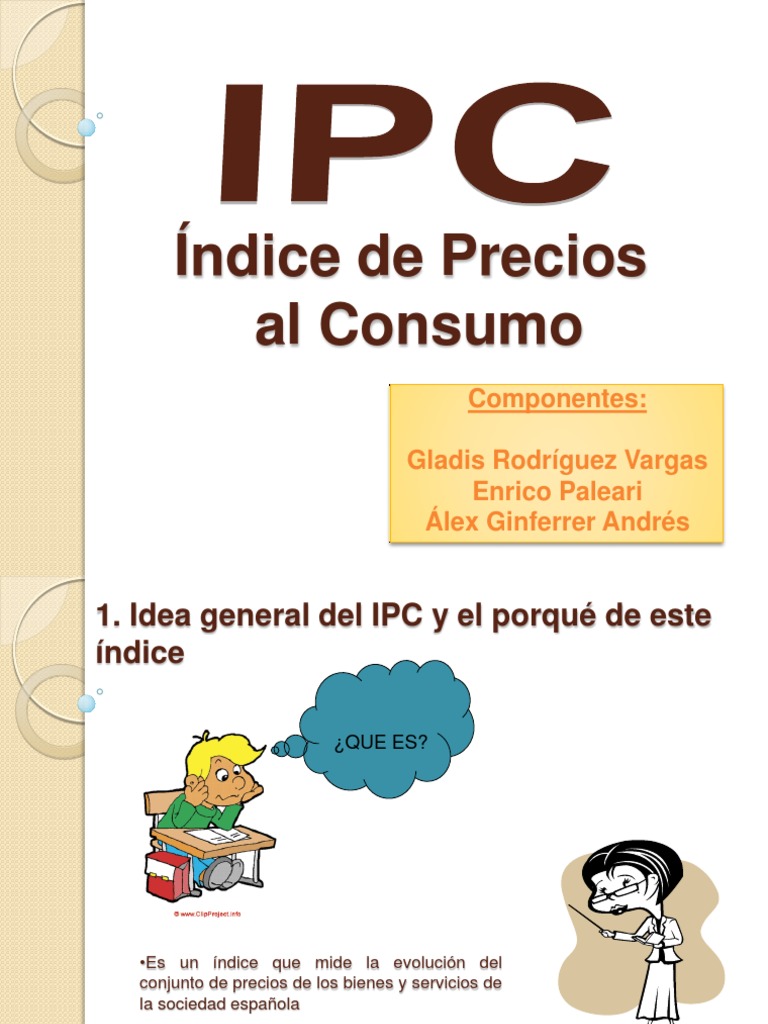 Definición y Componentes del IPC | PDF | Índice de precios al ...