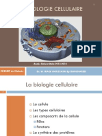 Module La Biologie Cellulaire 2013-2014 PDF