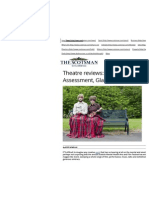 Theatre Reviews_ Howling, Edinburgh _ Assessment, Glasgow - The Scotsman