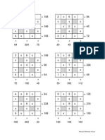 Aritmogramas de Productos de 1 Cifra PDF