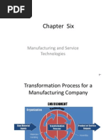 Manufacturing and Service Technologies