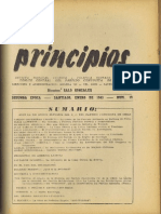 Principios N°19 - Enero de 1943 - Partido Comunista de Chile
