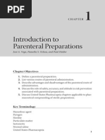 Parenteral Preparation 