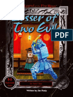 L5R - Adventure - Lesser of Two Evils PDF