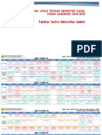 Jadwal UTS Gasal 201415 Revisi