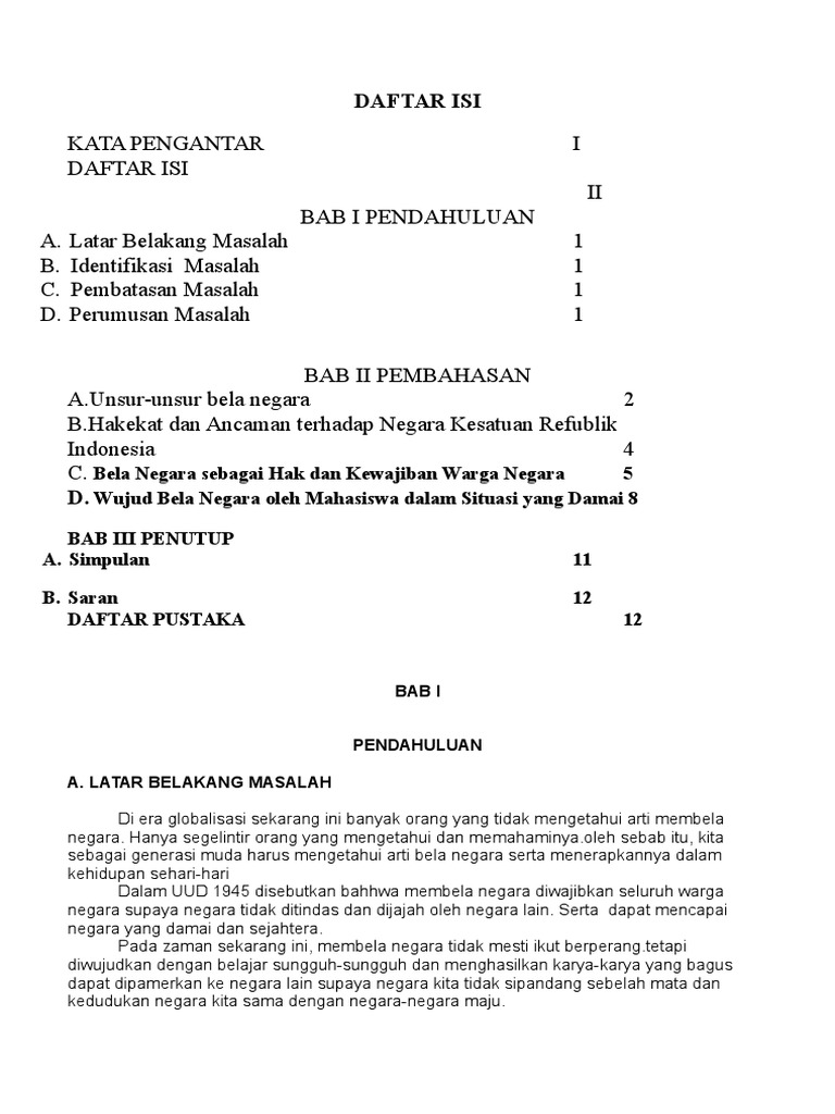 Bela Negara Kodim Doc Diunggah Oleh Timur Dimas2197
