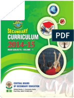 2014 15 Secondary Curriculum Volume 1 PDF