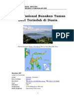 Taman Nasional Bunaken Taman Laut Terindah Di Dunia