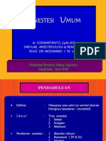 Pelatihan Anestesi Surakarta 2005