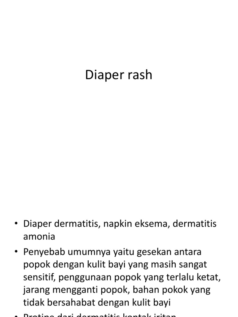Diaper Rash PDF