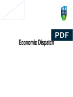 Economic Dispatch Optimization