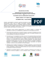 Documento final Diálogos de Alto Nivel Rio +20