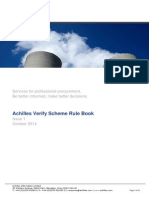 Achilles Verify Scheme Rule Book Issue1 2014 PDF