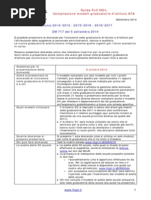 Guida Flc Cgil Alla Compilazione Delle Domande Graduatorie
