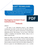 IEEE 2014 DOTNET MOBILE COMPUTING PROJECT Keylogging-Resistant Visual Authentication Protocols