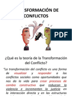 Transformación de Conflictos