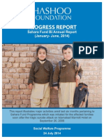 Sahara Fund Progress Report Jan-June 2014