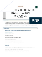 Investigacion Historica PDF