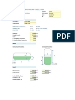 Vessel Volume Calculation