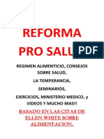 Reforma Pro Salud para Estos Tiempos PDF