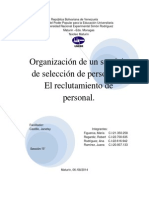 Trabajo de Tecnica Reclutamiento y Seleccion de La Unidad III y IV