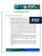 Licenciatura en Turismo PDF