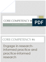 Core Competency 6
