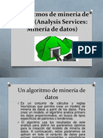 Algoritmos de Minería de Datos (Analysis Services
