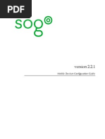 SOGo Mobile Devices Configuration PDF