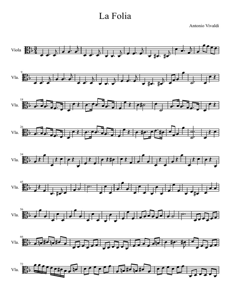 La Folia | PDF
