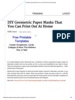 Mascaras Geomtricas PDF
