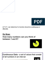 LT 1 7 and 1 8 - Discrete-Conintuous and Domains