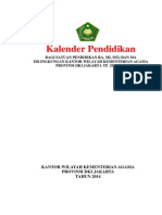 SK Kakanwil Tentang Kaldik RA Dan Madrasah TP.2014/2015