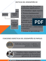 FUNCIONES DIDÁCTICAS DEL DESEMPEÑO DE PAPELES.pptx