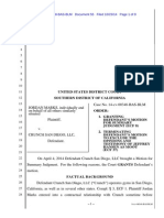 Marks v. Crunch Decision (SD Cal)