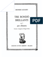 D. Aguado, Op.2 Tre Rondo Brillanti - 3 Rondos (1827) PDF