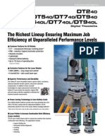 Sokkia Theodolite DT-40 Series PDF