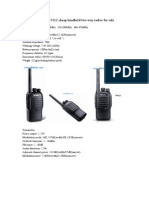 BFDX BF-5112 Cheap Handheld Two Way Radios For Sale