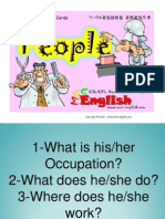 Occupations Speaking Activity