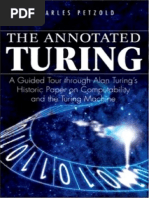 Download The Annotated Turing A Guided Tour Through Alan Turings Historic Paper on Computability and the Turing Machine by Mike Jing SN244687844 doc pdf