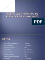 CANGILONES - Diseño Prototipo