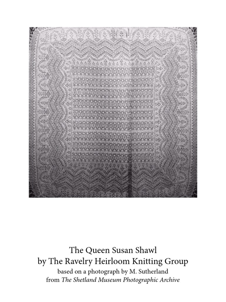 The Queen Susan Shawl | PDF | Knitting | Needlework