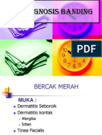 Diagnosis Banding Berbak Merah Kulit dan Diagnosis Differensial