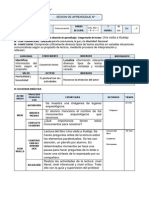 SESIÓN DE APRENDIZAJE N20 Lectura