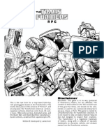 Transformers Game Rules 2 Nded v 14