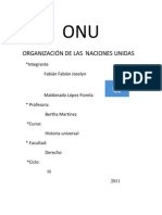 Onu Trabajo Listo para Imprimir